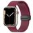 Mobigear Sport Mag Siliconen Apple Watch Bandje Magneetsluiting - 42/41/40/38 mm - Bordeaux Rood