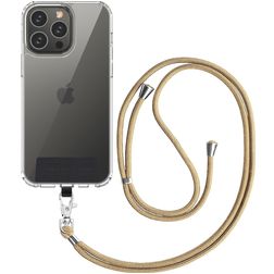 Mobigear Lanyard Universeel Telefoonkoord Verstelbaar - Goud