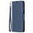 Mobigear Excellent Samsung Galaxy A12 Hoesje Bookcase Portemonnee - Blauw