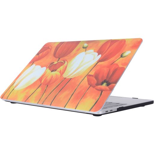 Mobigear Painting MacBook Pro 15 Inch (2016-2019) Hoes Hardshell Laptopcover MacBook Case - Model 33 - Model A1707 / A1990