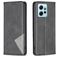 Mobigear Rhombus Slim Xiaomi Redmi Note 12 Hoesje Bookcase - Zwart