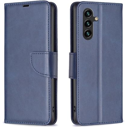 Mobigear Excellent Samsung Galaxy S25 FE Hoesje Bookcase Portemonnee - Blauw