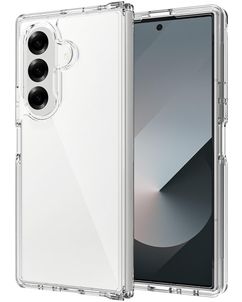 Mobigear Crystal Doorzichtig Samsung Galaxy Z Fold 8 Ultra Hoesje Hardcase Backcover - Transparant