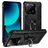 Mobigear Armor Ring Xiaomi 13T Hoesje Hardcase Backcover Shockproof met Ringhouder - Zwart