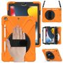 Mobigear SureGrip XGuard iPad 8 (2020) Hoes Hard kunststof / Siliconen Backcover + Stylus Houder + Schouderband + Standaard - Oranje