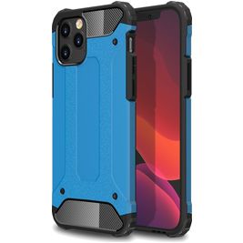 Mobigear Outdoor iPhone 12 Pro Max Hoesje Hardcase Backcover Shockproof - Blauw