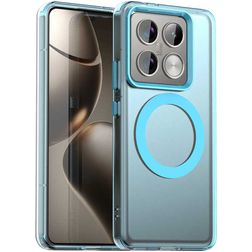 Mobigear Shockproof Xiaomi 14T Pro MagSafe Hoesje Hardcase Backcover - Blauw