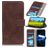 Mobigear Croco POCO X4 GT Hoesje Bookcase Portemonnee - Bruin