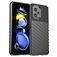 Mobigear Groove POCO X4 GT Hoesje Flexibel TPU Backcover - Zwart