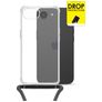 My Style Loop Doorzichtig iPhone 16e Flexibel TPU Hoesje met koord - Transparant