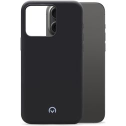 Mobilize Rubber Gelly iPhone 15 Pro Max Hoesje Flexibel TPU Backcover - Matt Black