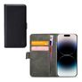 Mobilize Classic Gelly Wallet iPhone 14 Pro Hoesje Bookcase Portemonnee - Zwart