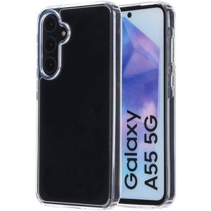 Mobiparts Classic Doorzichtig Samsung Galaxy A55 Hoesje Hardcase Backcover - Transparant
