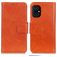 Mobigear Classy POCO M5 Hoesje Bookcase Portemonnee - Oranje
