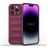 Mobigear Bumpy iPhone 15 Pro Max Hoesje Flexibel TPU Backcover - Bordeaux Rood