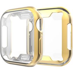 Mobigear Royal Apple Watch - 44 mm Hardcase Hoesje - Goud
