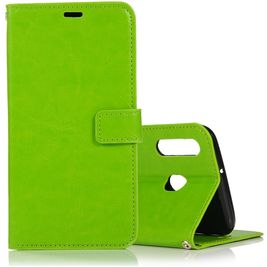 Mobigear Wallet Samsung Galaxy A40 Hoesje Bookcase Portemonnee - Groen