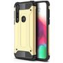 Mobigear Outdoor Motorola Moto G8 Plus Hoesje Hardcase Backcover Shockproof - Goud