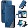 Mobigear Rhombus iPhone 7 Hoesje Bookcase Portemonnee - Blauw