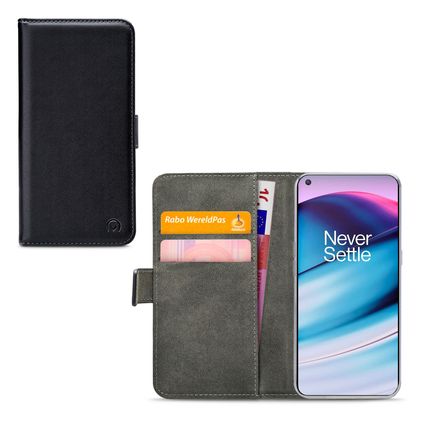 Mobilize Classic Gelly Wallet OnePlus Nord CE 5G Hoesje Bookcase Portemonnee - Zwart