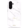 MIO Samsung Galaxy A17 MagSafe Hoesje Hardcase Backcover - White Marble