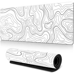Mobigear Anti-Slip Muismat - 40 x 90 CM - Abstract Fluid 23