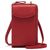 Antonio Fonzo Crossbody Telefoontasje - Small - Cherry Red