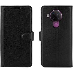 Mobigear Classic Nokia 5.4 Hoesje Bookcase Portemonnee - Zwart