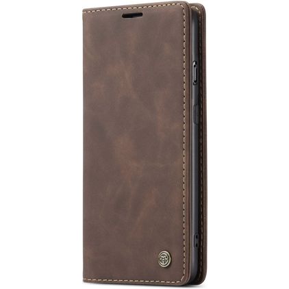 Caseme 013 OnePlus Nord Hoesje Bookcase Portemonnee - Bruin