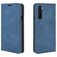 Mobigear Retro Slim OnePlus Nord Hoesje Bookcase Portemonnee - Blauw