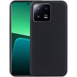 Mobigear Basics Xiaomi 14T Hoesje Flexibel TPU Backcover - Zwart