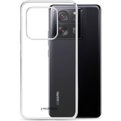 Mobilize Gelly Doorzichtig Xiaomi 13T Hoesje Flexibel TPU Backcover - Transparant
