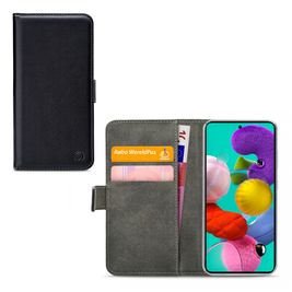 Mobilize Classic Gelly Wallet Samsung Galaxy A51 5G Hoesje Bookcase Portemonnee - Zwart