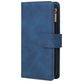 Mobigear Zipper iPhone 12 Mini Hoesje Bookcase Portemonnee - Blauw