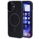 Mobiparts Slim Line iPhone 16 MagSafe Hoesje Hardcase Backcover - Onyx Black