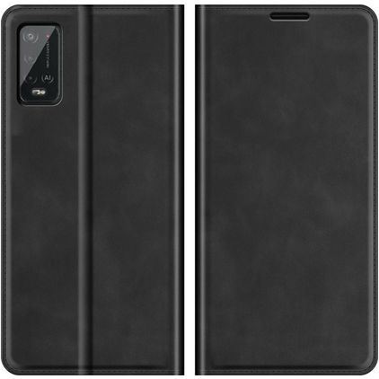 Mobigear Retro Slim Wiko Power U20 Hoesje Bookcase Portemonnee - Zwart