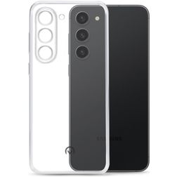 Mobilize Gelly Doorzichtig Samsung Galaxy S23 Hoesje Flexibel TPU Backcover - Transparant