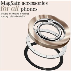MIO Holder MagSafe Telefoon Ring - Silky Dreams Universeel