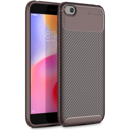Mobigear Racing Xiaomi Redmi Go Hoesje Flexibel TPU Backcover - Bruin