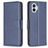 Mobigear Excellent Nothing Phone (1) Hoesje Bookcase Portemonnee - Blauw