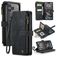 CaseMe C30 iPhone 17 Pro Max Hoesje Bookcase Portemonnee - Zwart
