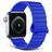 Decoded Traction Loop Siliconen Apple Watch Bandje Magneetsluiting - 42/41/40/38 mm - Galactic Blue
