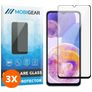Mobigear Premium Samsung Galaxy A24 Glazen Screenprotector - Case Friendly - Zwart (3-Pack)