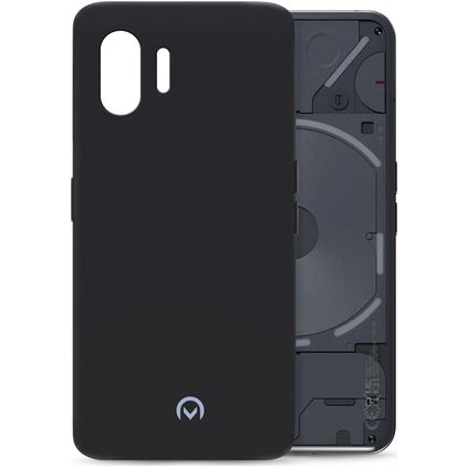 Mobilize Rubber Gelly Nothing Phone (2) Hoesje Flexibel TPU Backcover - Matt Black