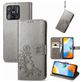 Mobigear Clover Xiaomi Redmi 10C Hoesje Bookcase Portemonnee - Grijs