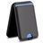 Mobigear Wallet Stand Pasjeshouder - 3 Pasjes - MagSafe Compatible - Zwart