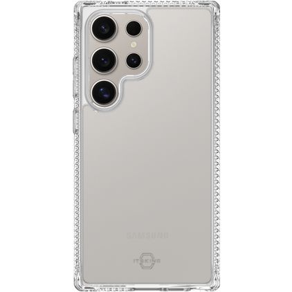 ITSKINS Level 2 SpectrumClear R Doorzichtig Samsung Galaxy S25 Ultra Hoesje Flexibel TPU Backcover Shockproof - Transparant
