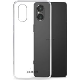Mobilize Gelly Doorzichtig Sony Xperia 5 V Hoesje Flexibel TPU Backcover - Transparant