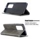 Mobigear Rhombus Slim Huawei P40 Pro Hoesje Bookcase - Grijs
