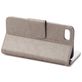 Mobigear Flowers iPhone 7 Hoesje Bookcase Portemonnee - Grijs